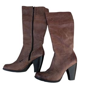b.o.c. Tan Heeled Boots